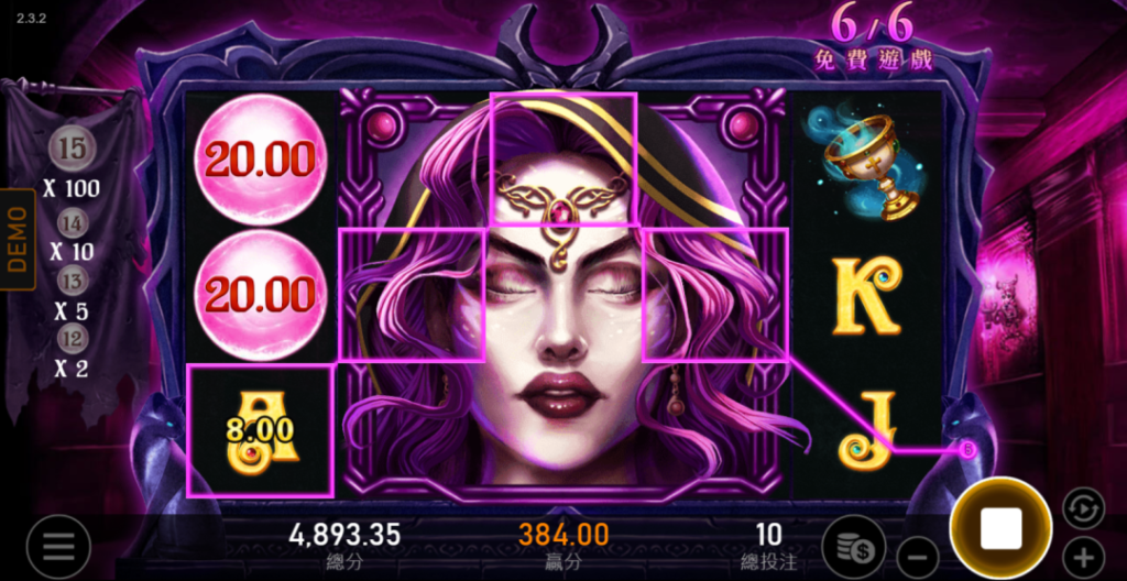 RSG電子 美狄亞老虎機 遊戲畫面