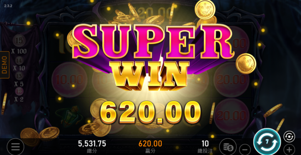 RSG電子 美狄亞老虎機 遊戲畫面