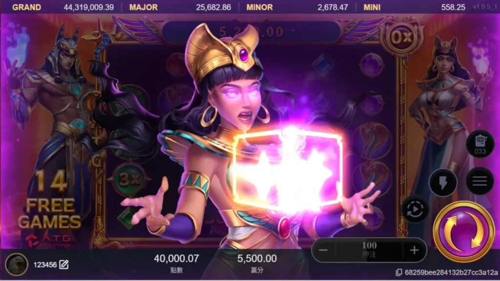 戰神賽特2 覺醒之力 ATG電子 遊戲畫面