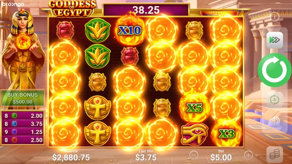 BNG電子, 埃及女神, 老虎機, BNG電子試玩, T8娛樂城