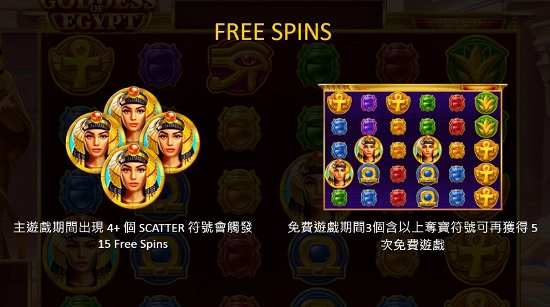 BNG電子, 埃及女神, 老虎機, BNG電子試玩, T8娛樂城