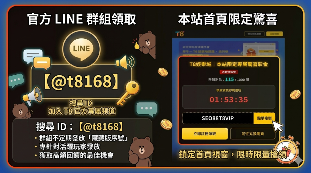 T8娛樂城序號, T8娛樂城優惠, T8娛樂城兌換碼, T8娛樂城